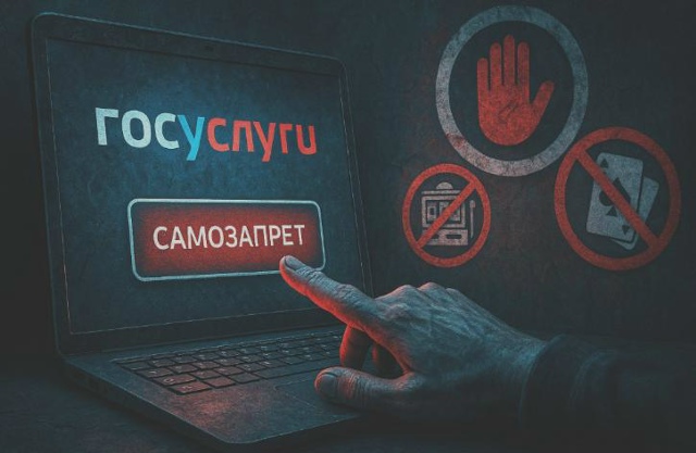 Оформление самозапрета через Госуслуги